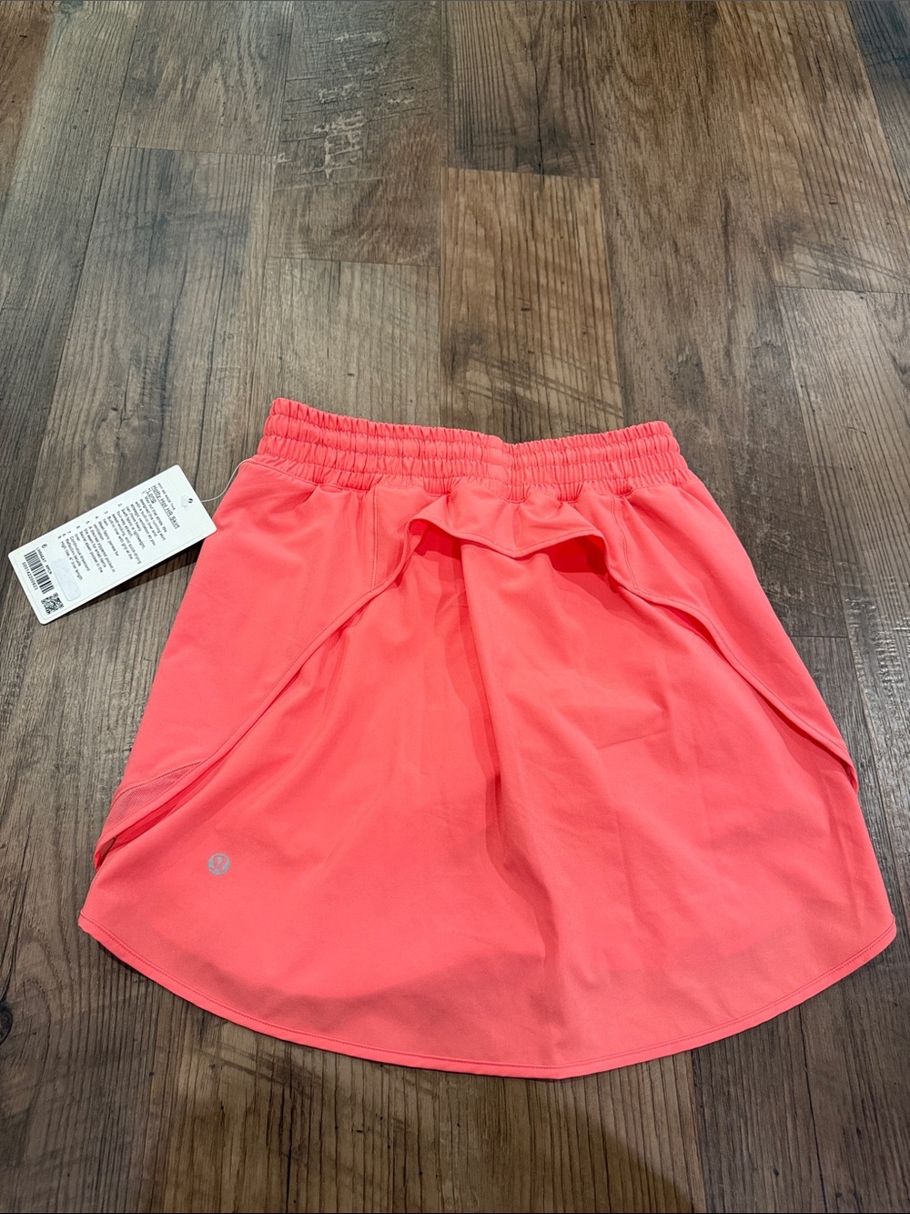 Lululemon Hotty hot HR skirt Long size 6 Raspberry cream - Picture 3 of 4